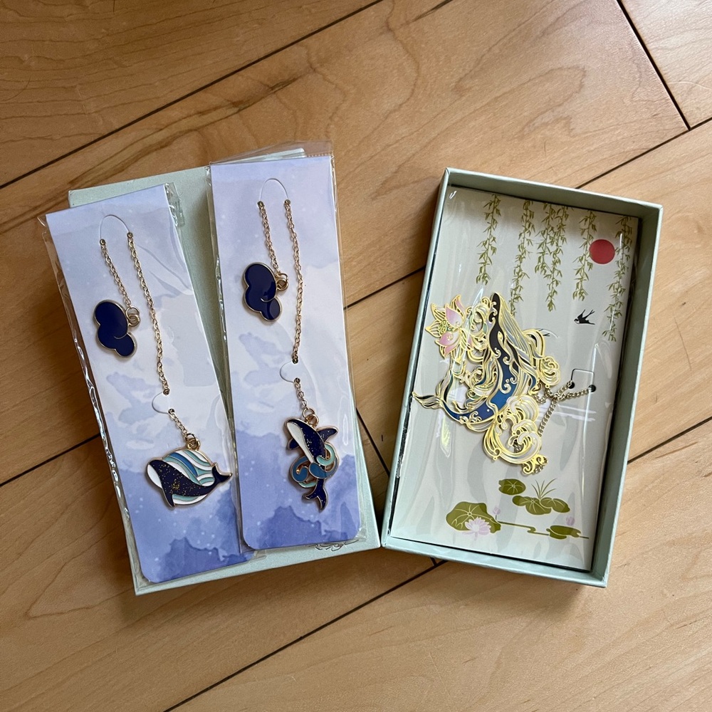 Whale Chain Bookmarks